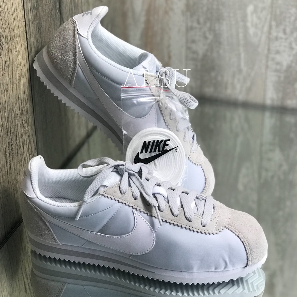 Nike Classic Cortez Nylon Pure Platinum W AUTHENT - Picture 5 of 8